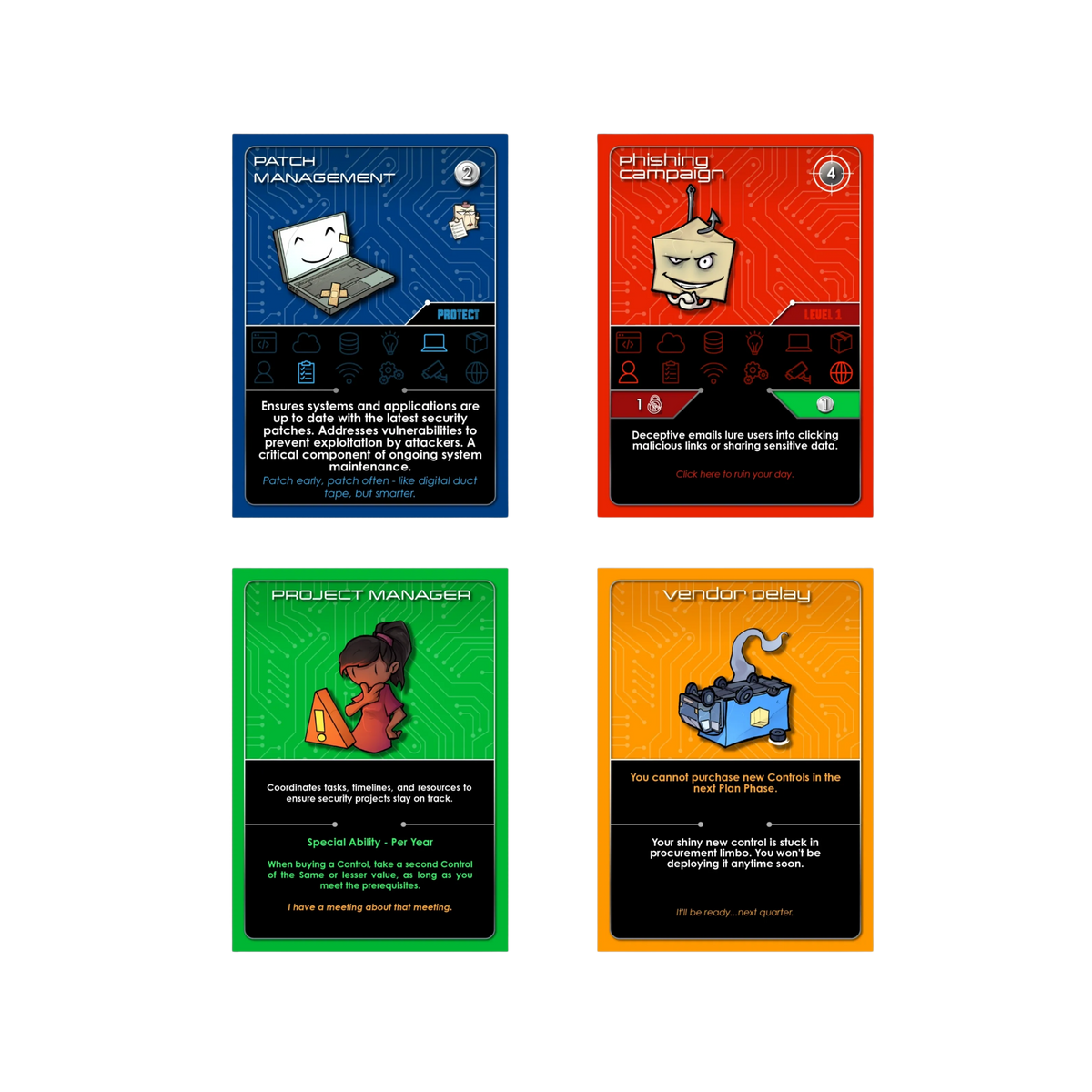CyberRoll - Cooperative Cybersecurity Strategy Board Game