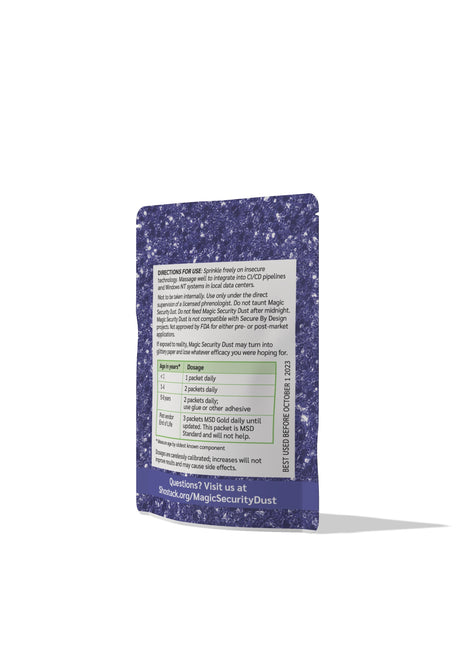 Magic Security Dust™ from Shostack + Associates