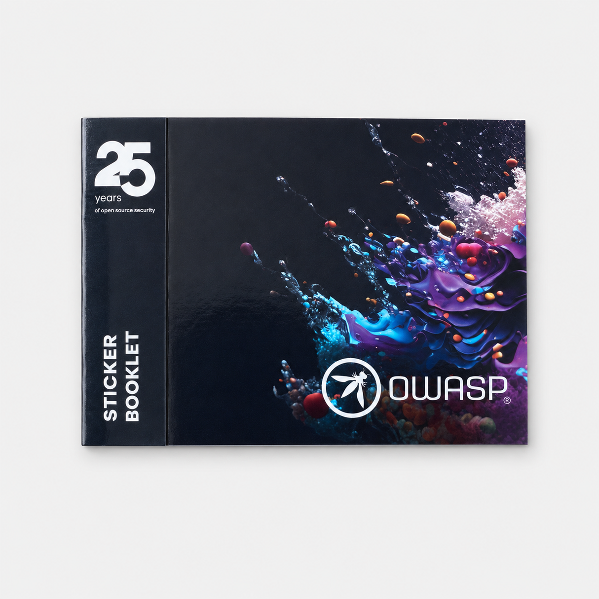OWASP 25th Anniversary Special Sticker booklet