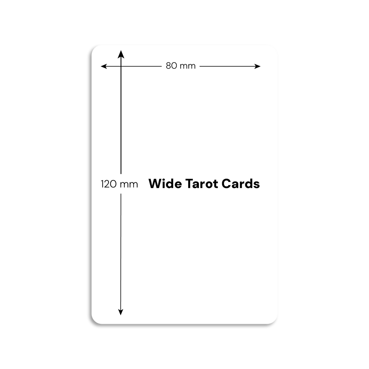 Custom Wide Tarot decks