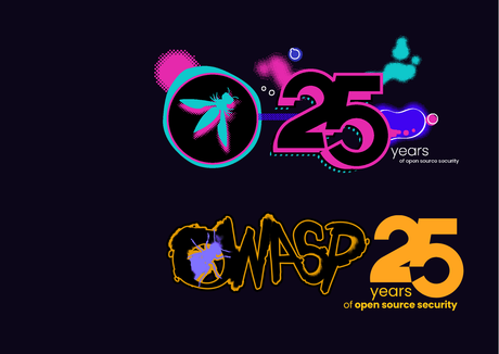 OWASP 25th Anniversary Special Sticker booklet