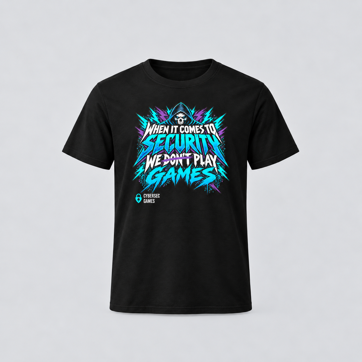 CyberSec Games T-shirt (Skeletor)