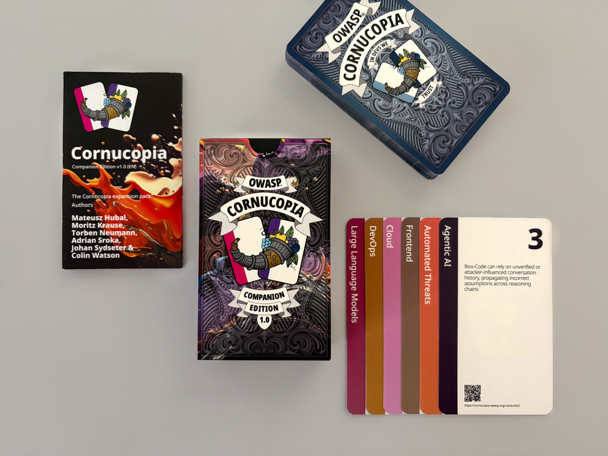 Branded OWASP Cornucopia Companion Edition