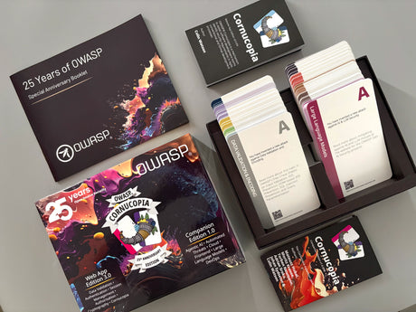 OWASP Cornucopia Web App Companion Set - 25ᵗʰ Anniversary Edition