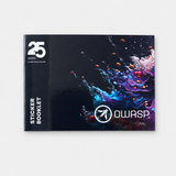OWASP 25th Anniversary Special Sticker booklet