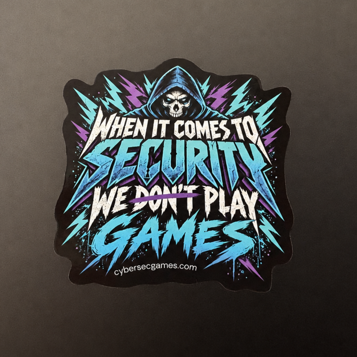 We Play Games Stickers (pack of 10)